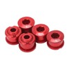 5Pcs Bicycle Chainring Bolts Aluminum Alloy Double Chainring Bolts for