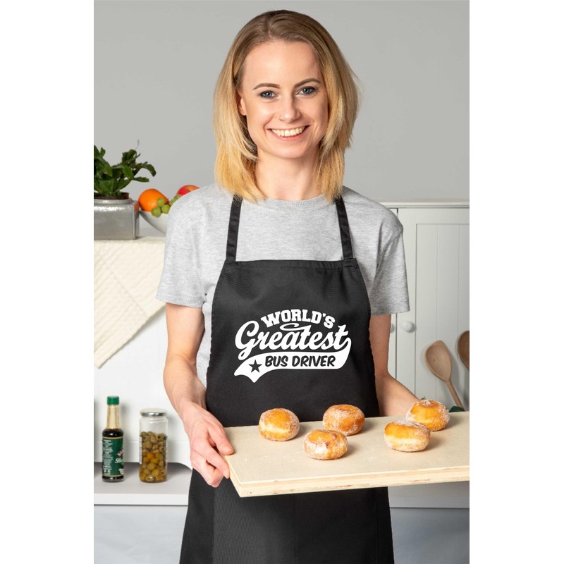 Print4U Apron Greatest Bus Driver Gift For Her Gift For