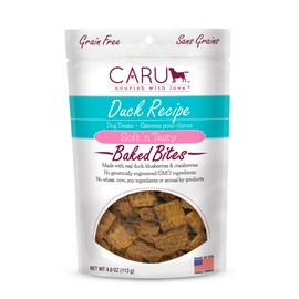 CARU - Soft 'n Tasty Baked Bites - Duck Bites Dog Treats - Flavorful Training Treats - 4 oz