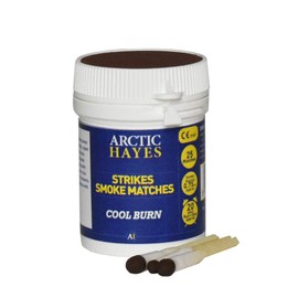 Arctic Hayes "Strikes" Smoke 25-Pieces Matches Tub