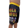 Footex Beach Volley Meer Strand Padel Shorts, Hola Amigo¡, S
