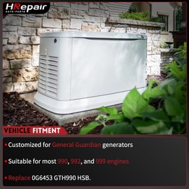 HRepair Stepper Motor Assembly丨fits for Generac Guardian GTH990 HSB GTH999丨Stepper Motor Governor Controller丨Replacement Generac 0G6453 0G6454