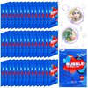 Halloscume 100 Pcs 10 ml Bubble Refill Solution Bubble Concentrate