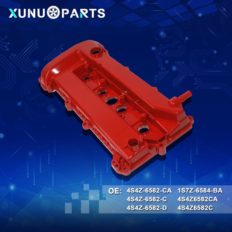 XUNUOPARTS 2.0L Aluminum Valve Cover Compatible with 2005-2008 Escape 2008-2011