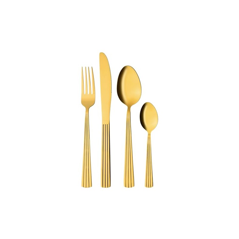 GRÄWE Athens Series Cutlery Set for 4 People Stainless Steel