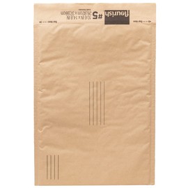 Flourish Brand #5 Honeycomb Recyclable Mailers, 10.6 in. x 14.8 in, Brown, 20 Pack (287537)