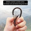 Benvo Carabiner Clips 2 Pack Spring-Snap M8 Hook Quick Link