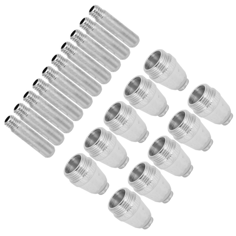 20Pcs Plasma Cutting Torch Consumables Electrode Tip Nozzle for AG-60