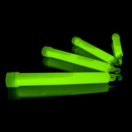 KNIXS - 10x Power Glow Sticks for 15 Years Professional Quality Glow Sticks Individually Packed - 150 x 15 mm - Glow Stick - Premium Green Luminous - for Party, Festival, Wedding, Outdoor or Emergency