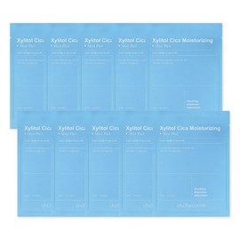 Cho Seconds Xylitol Cica Moisturizing Mask Pack 10 Sheets 1 Set / 초세컨즈 자일리톨 시카 보습 마스크팩 10매입 1세트