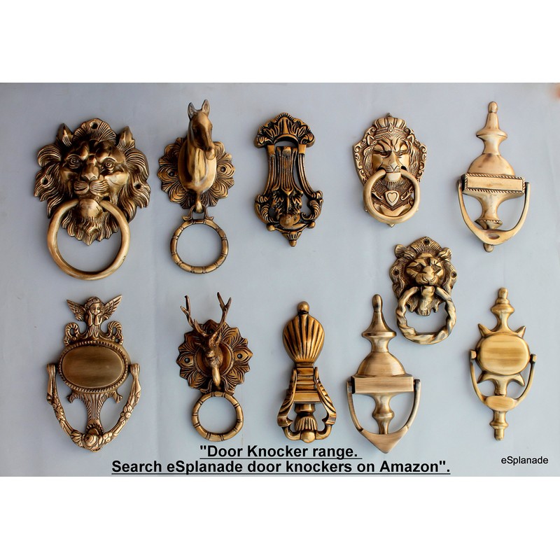 eSplanade Imperial Georgian Colonial Style Anchor Angle Guardian Brass Door