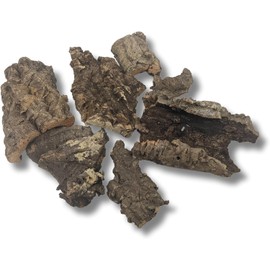 EZ Botanicals Cork Bark Bits - for Orchids, Airplants, Reptiles, Frogs, Springtails, Isopods, Terrariums, and Crafts (8)