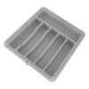 Expandable Utensil Organizer Convenient Storage Space Saving Cutlery Tray Holder