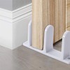 Lekgavd 2 Pack Sliding Closet Door Floor Guide, Universal 1-3/8"