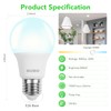 BUBO A19 LED Light Bulbs, 60 Watt Equivalent LED Bulbs,