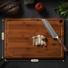 Hiware Wood Cutting Boards for Kitchen, Heavy Duty Bamboo Cutting