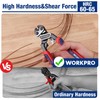 WORKPRO 8" Mini Bolt Cutter, Heavy Duty Wire Cutters with