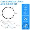 R211600 Leaf Canister Latch and O-Ring Kit Replacement for Pentair