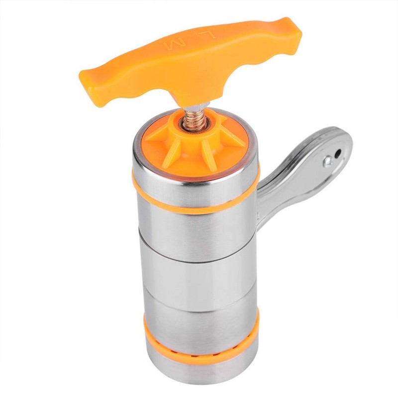 Noodle Machine, Manual Stainless Steel Noodle Machine with 7 Mold