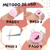 200 Anillo Para Pegamento Pestaas Soporte Ajustable Set F Surtidos