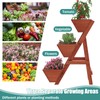 viewcare Raised Garden Bed, 3 Tier Small Vertical Garden Planter
