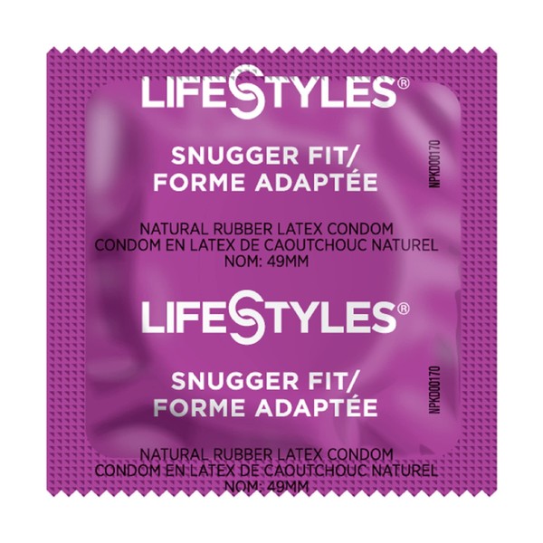 Lifestyles Snugger Fit: 100-Pack of Condoms