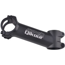 Azarxis Bike Stem 31.8mm 17 Degree 70mm 80mm 90mm 110mm Lightweight Bicycle Short Handlebar Stem Riser Suitable for BMX MTB Road Bike Mountain Bike (31.8 x 110mm)