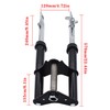 munirater Front Fork Shock Black Replacement for 50 CRF50 CRF
