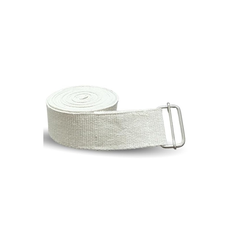 Yoga Flexible Stretching Strap Belt Natural Cotton