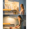 Ferswe Closet Lights Rechargeable, Battery Level Display, Dimmable Battery Powered