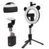 Wireless Bluetooth Selfie Stick Ring Light Mount Foldable Tripod Stand