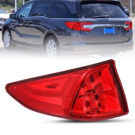 JSBOYAT LED Tail Light Compatible With 2018-2023 Honda Odyssey Rear Taillight Brake Lamp Left Driver Side