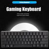 Mechanical Keyboard 61 Keys Three Modes Support Wireless Portable Ergonomic
