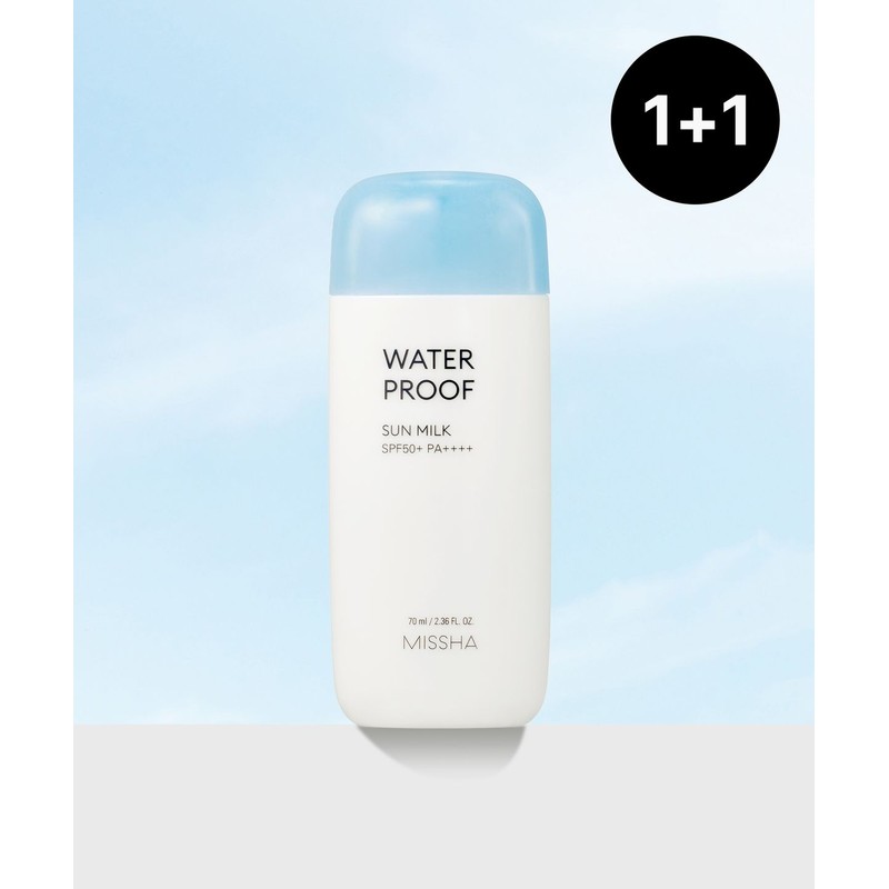 Missha [2 pcs] All Around Safe Block Waterproof Sun Milk