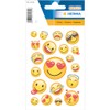 HERMA 15325 Happy Smile Transpuffy Plastic Transpuffy Permanent Stickers 1