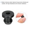 QUARKZMAN 30pcs Snap Rubber Grommet Connector Mounting Diameter 4.5mm ID