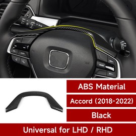BRMYL for Honda Accord 2018 2019 2020 2021 2022 10th Gen Accessories Car Decals ABS Carbon Fiber Stickers
