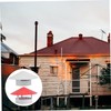 KICHOUSE 1pc Chimney Rainproof Cover Smoke Funnel for Ventilation Easy