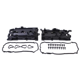 Roneeson Left and Right Side Engine Valve Cover with Gasket Set for Infiniti G25 2011-2012 2.5L V6