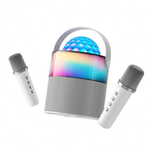MOMOHO Siren S1 Karaoke Machine, Mini Portable Bluetooth Speaker Wireless