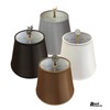 Royal Designs, Inc. Designer Empire Hardback Shade with Elegant Trim,