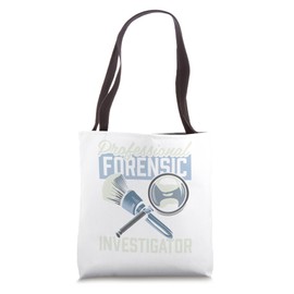 Analysis - Evidence Crime Forensic Technician Tote Bag
