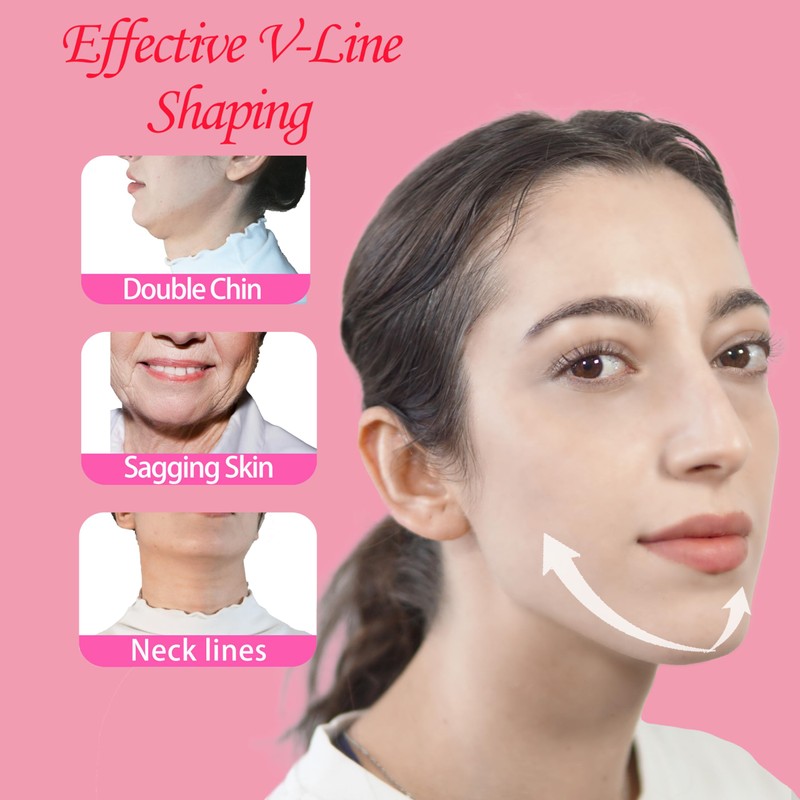 V Line Lifting Mask Chin Strap for Sleeping, Face Lifting