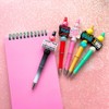 5PC Funny Bead Ink Ball Point Pens with Sayings for
