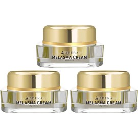 ABERA Crema Para El Melasma, Corrector De Manchas Oscuras - Elimina El Melasma, Las Pecas, Las Manchas Solares Y Las Manchas De La Edad. Fórmula Avanzada Para Mujeres Y Hombres (3 Cajas).