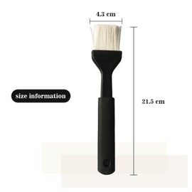 Pastry Brush - TRACOMPAN Professional Heat-Resistant Basting & Oil Brush for Cooking, Baking, BBQ | Kitchen Tool for Glazing Meats, Buttering Pastries | Perfect for Home Chefs & BBQ Enthusiasts