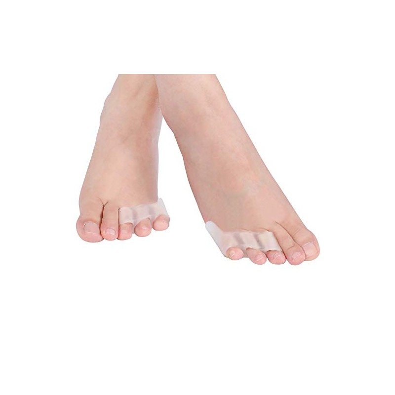 Separador de Dedos Pies, Gel de Sílice, 2 Pares |