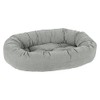 Bowsers Oyster Chenille Donut Dog Bed M