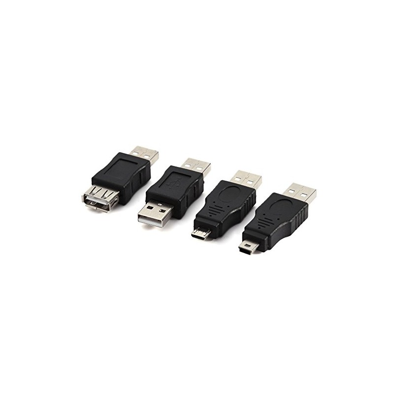 Fosa Pack of 12 Pcs Múltiples adaptadores USB 2.0 Convertidores