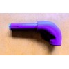 BJ Hookers Short Snowmobile 2" 90 Degree Purple Handlebar Hook